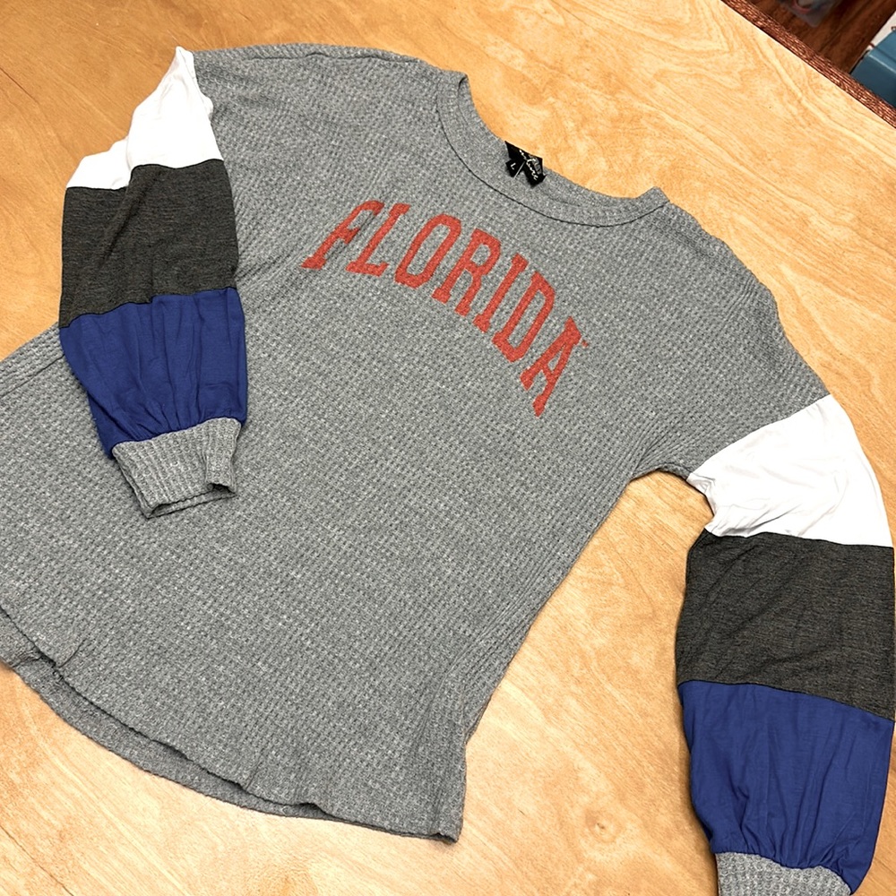 Florida waffle, long sleeve shirt. New with tags
